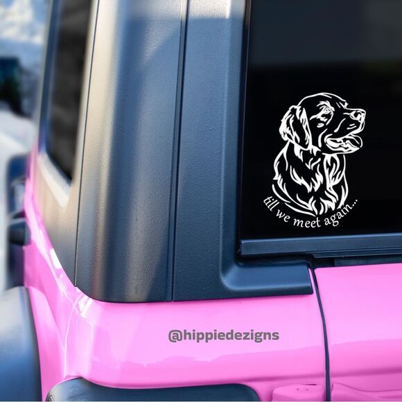 Labrador In Memory Decal - Picture 1 of 5